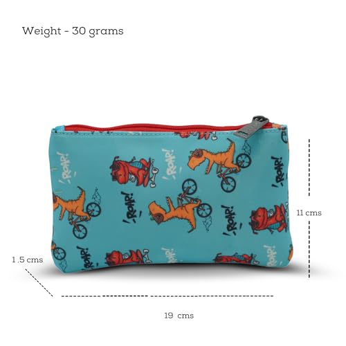 Image of VISMIINTREND Printed Flat Pouch - All Ages Boys & Girls Ideal for School, Office, and Travel