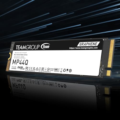 Image of TEAMGROUP MP44Q 4TB SLC Cache Gen 4x4 M.2 2280 PCIe 4.0 w /NVMe Laptop Desktop NUC NAS SSD Read /Write Speed up to 7000 /5900MB /s TM8FFD004T0C101