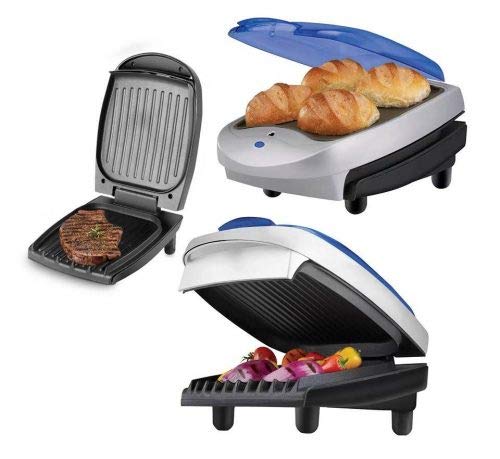 Grill Família George Foreman Com Aquecedor De Pães 110v