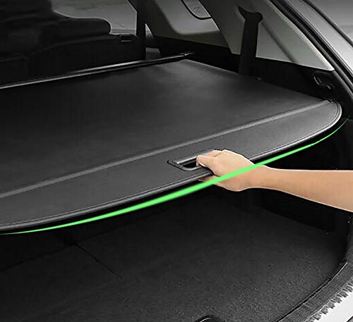 Kaungka Cargo Cover Compatible With 2007-2014 Chevrolet Suburban Cadillac Escalade Esv Retractable Trunk Shielding Shade Black (Only Fit For Power Rear Gate) #TOP6