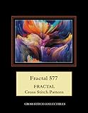Fractal 577: Fractal cross stitch pattern