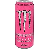 MONSTER Energy Ultra Rosá énergisante gazeuse au pamplemousse sans sucre 50 cl