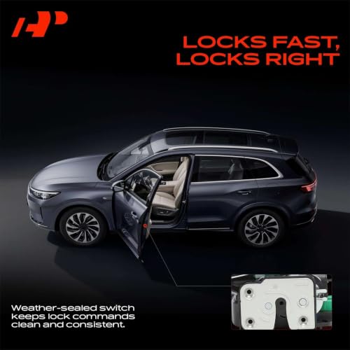 Image of A-Premium Front Right Passenger Side Door Lock Actuator | Compatible with Hyundai Accent 2011-2017