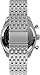 Timex Men’s Waterbury Diver Chronograph 41mm Watch – Silver-Tone Dial Stainless Steel Case & Bracelet