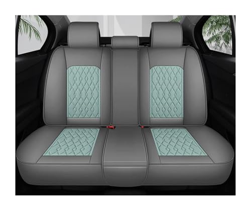 Housses de siège auto imperméables en PU vert pour protéger votre Kia - 3