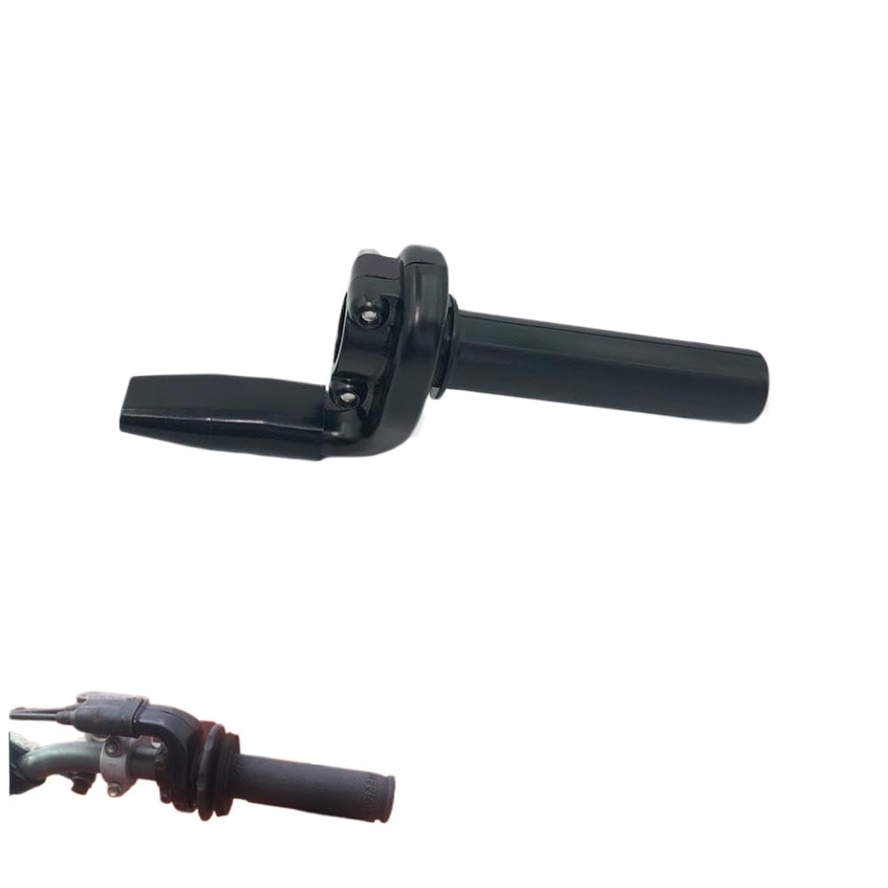 ECKykaYDw Motorcycle Accelerator Throttle Handle Fast Short Grip 22mm 7/8 Inch Compatible with Pit Bike Motocross