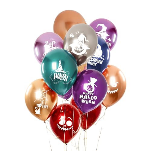 100 Globos Personalizados con Logotipo y Texto, Personaliza tu Globo con Logotipo y Diseño único, Ideales para Bodas, Cumpleaños, Graduaciones, Navidad, Halloween y Todas tus Fiestas (Estilo 9)