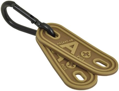 HAZARD 4 Blood-Type Lacer Tactical Multi-Position Marker (2-Pack): A Positive