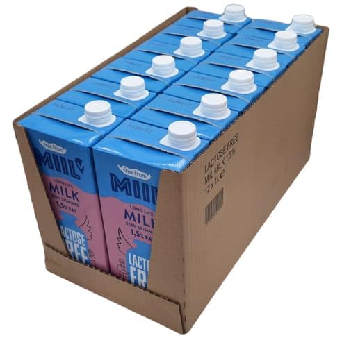 MIIL Haltbare Milch 1 5% Laktosefrei 12 Pack (12 l)