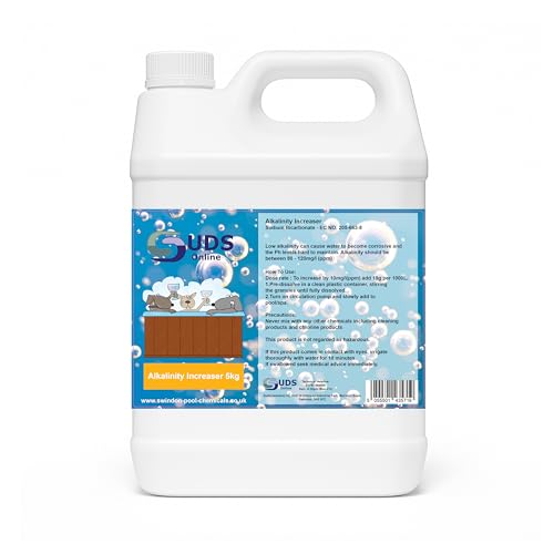 SUDS-ONLINE 5KG TA Plus Total Alkalinity increaser raiser Hot Tub Spas swimming pool (Alkalinity Builder)