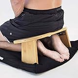 ► SILLA DE MEDITACIÓN CÓMODA: Mesa de trabajo acolchada para mayor comodidad durante sesiones de meditación más largas.