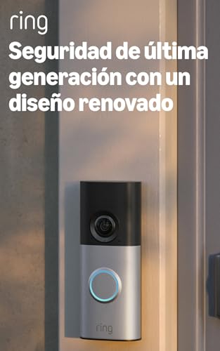 Ring Videotimbre cableado Plus (Wired Video Doorbell Plus, última...