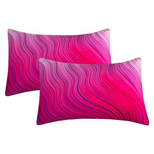 Bodhi Girls Comforter Full Size Red Pink Purple Bedding Set Pastel Pink Comforter Set Marble Bed Set Bright Girly Purple Comforter Bedding Set(Full) #TOP5