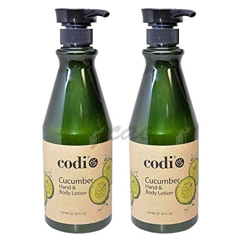 CODi Cucumber Hand & Body Lotion 750ml / 25floz (Pack of 2) Cover