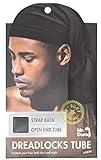 Annie Mr Durag Dreadlock Tube Open End Tube Black