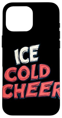 �G���u�������D�Ƃ̂��߂̋����̃A�C�X�R�[���h�`�A�X�s�[�` �X�}�z�P�[�X iPhone 16 Pro Max �p