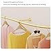 Metal Wall Art for Living Room Modern Curved Hanger for boutiques Metal Hangers for Retail Shops Industrial Style Retro Wall Wall Decoration for Clothes 180cm