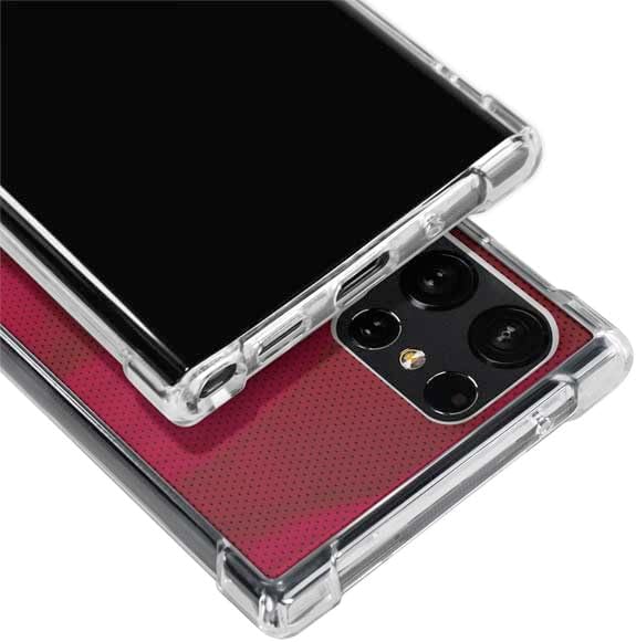 Skinit Clear Phone Case Compatible with Galaxy S24 Ultra - Officially Licensed University of Southern California USC Trojans Jersey Design