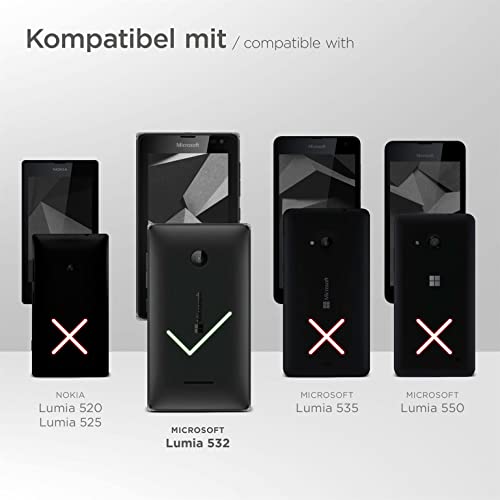 Support de vélo pour Microsoft Lumia 532 housse guidon noire moex