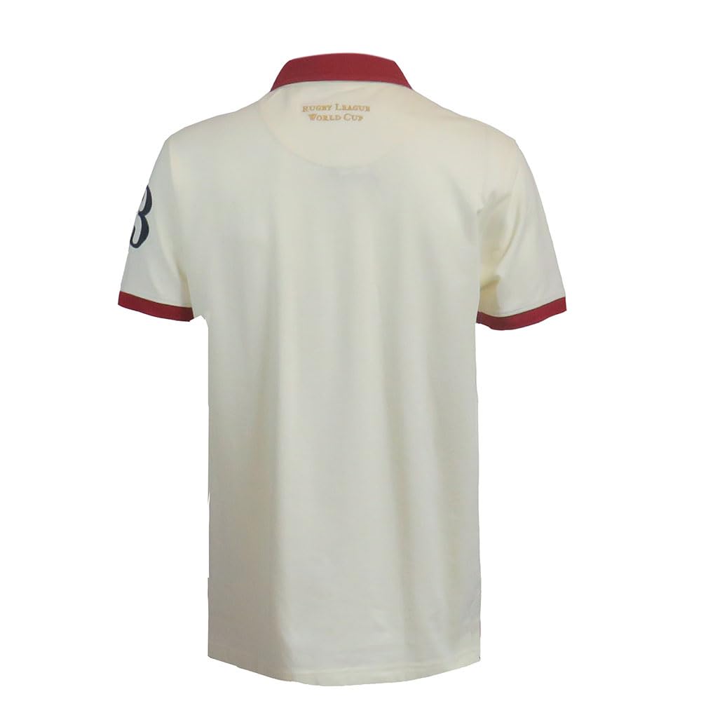 Rugby League 1972 World Cup Retro Polo Granatowy/Czerwony