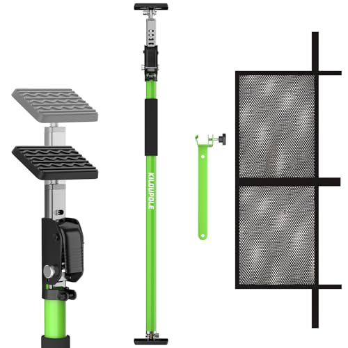 KILOUPOLE Adjustable Cargo Bars 43 to 75 Non-Slip Truck Bed Divider Cargo Bar for Pickup Truck Bed Cargo Bars for SUVs Trailers Vans with Cargo Net Organizer and Divider Bar 1-Pack