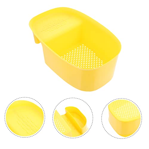 Colador para fregadero de cocina SHOWERORO plástico amarillo miniatura 5
