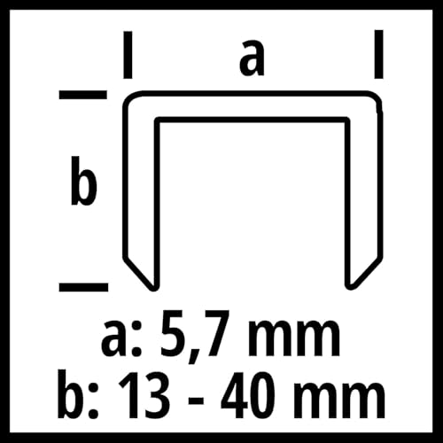 Einhell Druckluft-Tacker TC-PN 50 (2in1-Kombigerät Tacker & Nagler, Sicherheitsnase, inkl. 1.500 Klammern & 2.000 Nägeln, Ölfläschchen (ohne Öl), Stecknippel, Transportkoffer)