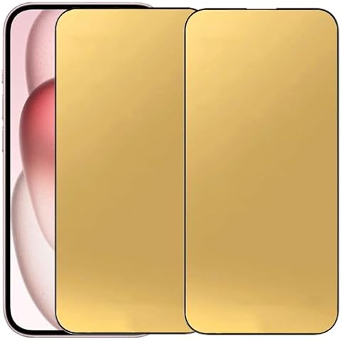 BWEDXEZ Anti-Blue Glass Protector for iPhone 15/16 Cover