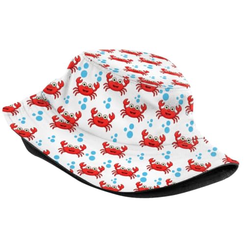 Image of Bucket Hat for Women Men, Fashion Print Outdoor Beach Hat Packable Sun Cap for Travel Hiking