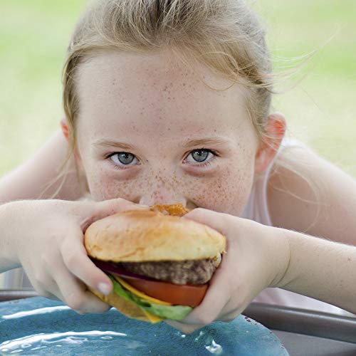 bakerly Brioche Burger Buns Pack of 2, 4-Count (8 Total Brioche Burger Buns)