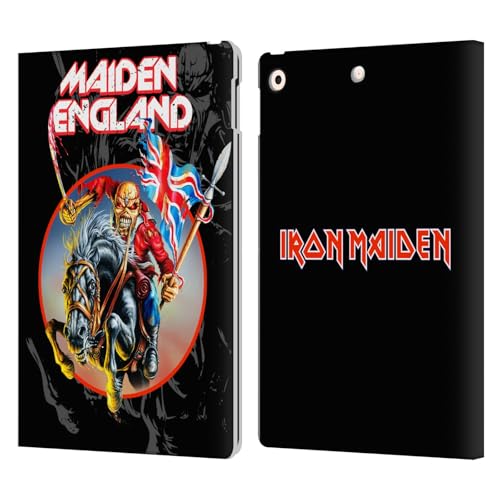 Protection iPad 10.2 Iron Maiden étui cuir rabat pour tablette Apple 2021