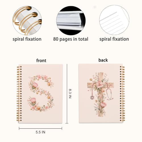 Journal Notebooks Letter S 5.5x8.3 Carnet de Notes Ligné - 6