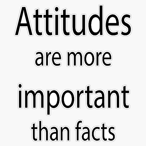 Attitudes Life Quotation Text Attitudes Life Quotation Sticker Vinyl Waterproof Sticker Decal Car Laptop Wall Window Bumper Sticker 5"