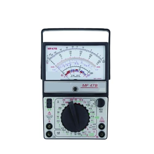 Testeur AC DC MF47C pointeur analogique pour ligne zéro et détection de phase
