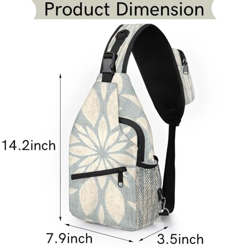 Bolso cruzado unisex para viaje y senderismo miniatura 2
