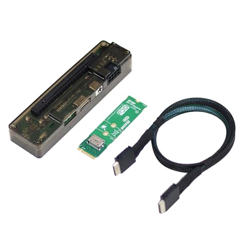 Station d'accueil pour carte graphique externe pour une transmission de signaux GPU stable