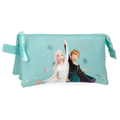 Disney Frozen Always Close To The Heart Bagagli- Borsa a tracolla, Bambine e ragazze, Blu, Taglia...