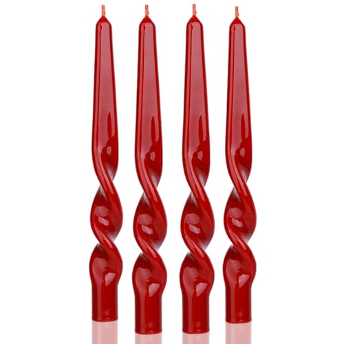 Bougies coniques en spirale pour centre de table de mariage élégant et ambiance de fête chic