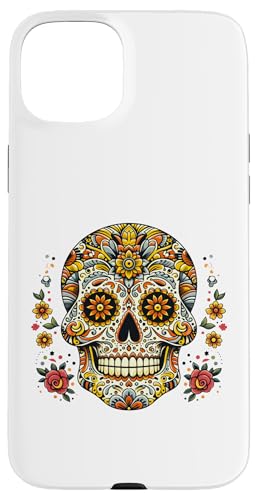 VK[XJ Day of the dead de Los Muertos MEXICO DAY X}zP[X iPhone 15 Plus p