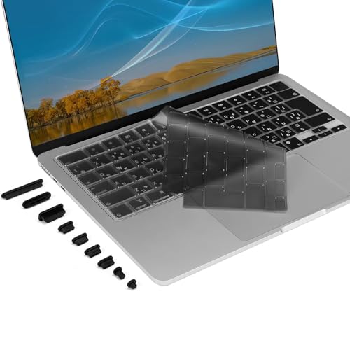 MOSISO ^ m[gp\R L[{[hJo[ Ή@ MacBook Air 13.6/15(M3 M2`bv)/Pro 14/16(M4 M3 M2 M1`bv)2025-2021Aی ho ϐ TPUXL { JISz _X