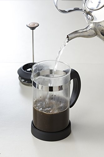 Trudeau French 1-Liter Coffee Press, Black, 1 Liter