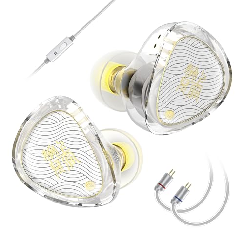 Herdslive TANGZU Wan'er II S.G ��2���� IEM PET�_�C���t�����t�� 10mm �_�C�i�~�b�N�h���C�o�[�C���z���A�t���b�g2�s�� ���O���\ OFC�V���o�[���b�L �A�b�v�O���[�h�P�[�u�� �C���C���[���j�^�[�C���z��(�z���C