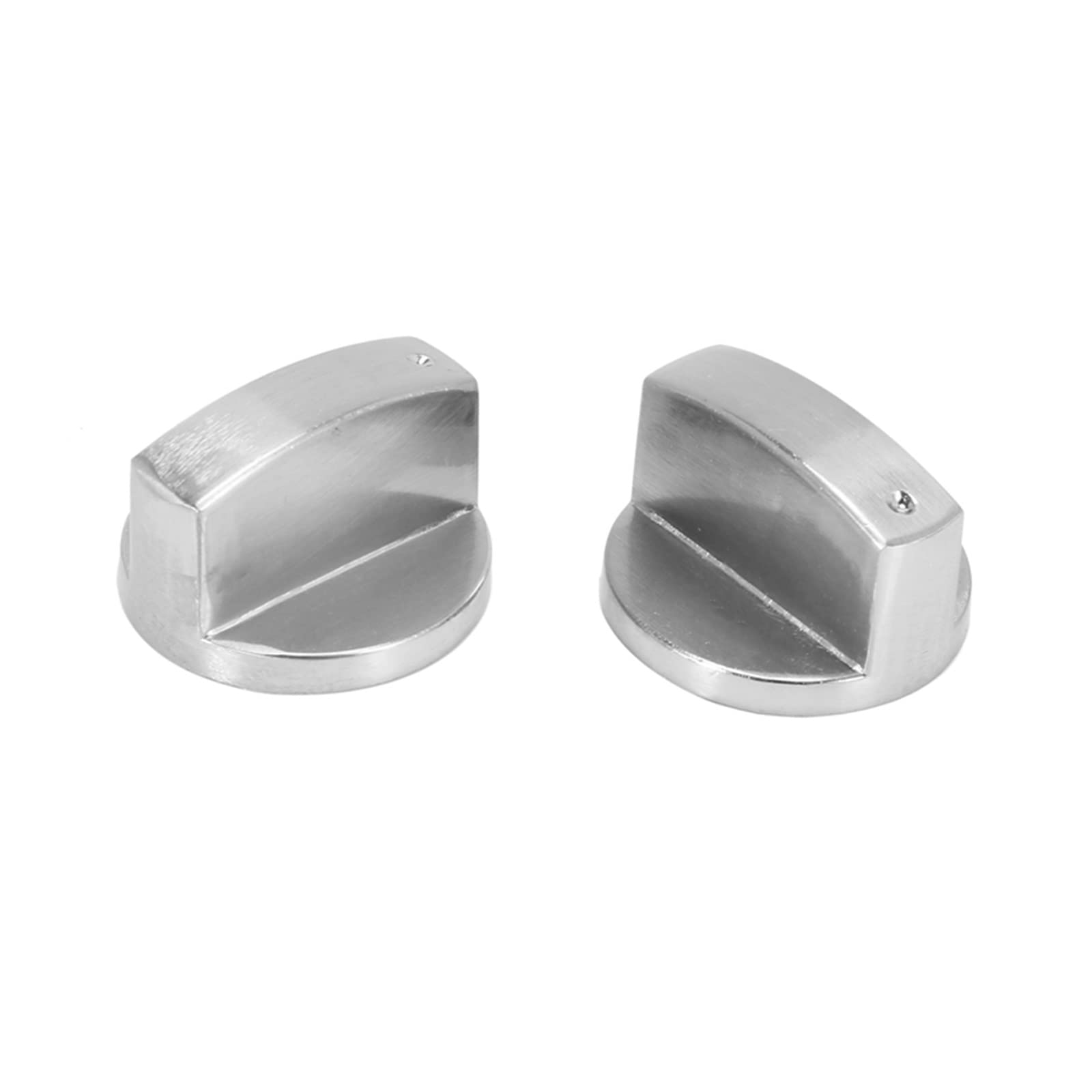 Miter Boutons de cuisinière, bouton de four (12 pièces), adaptateurs de boutons de commande de cuisinière à gaz en argent universel de 6 mm, interrupteur rotatif de four