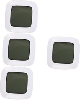 Ipetboom 4 Pçs Réptil Medidor De Temperatura E Umidade Mini Tanque De Peixes Gecko Acessórios Digital Medidor De Temperatura De Umidade Interna Água Digital Detector De Temperatura Do