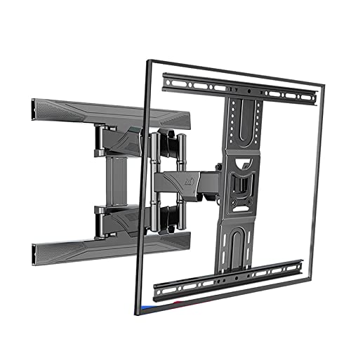 Support mural TV articulé et inclinable pour écrans plats de 45 à 75 pouces