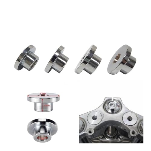 Riser guidon moto rigide : kit bagues montage pour corriger la direction instable Softail Dyna