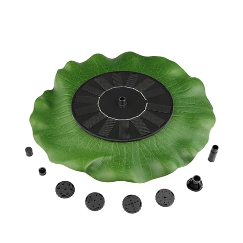 Fuentes solares para baño de pájaros - Bomba de agua solar de ABS | Fuente para estanque de amplia aplicación | Bomba de fuente solar de fácil mantenimiento | Bomba para baño