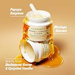 Farmacy Makeup Remover Cleansing Balm - Honey Vanilla Waterproof Makeup Remover & Oil Based Cleanser - Gentle Exfoliating Double Cleanser - Melts From Balm to Milky Lather (100ml) - Image 5
