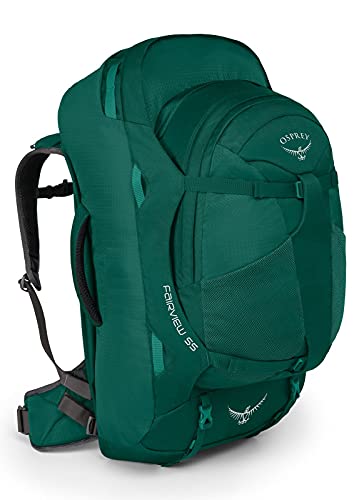 Travel Backpack for Women Osprey Packs Fairview 55 Women's Travel Backpack,...