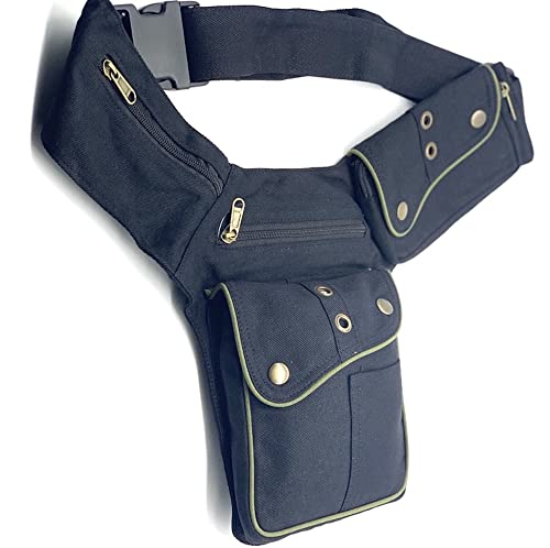 Unique design multipurpose Fanny Pack Hippie Bag Hip Bag Waist Pack Bag Festival Bag Travel 100% Cotton| FAIR TRADE | Handmade with Love